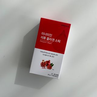 이너미인 석류 콜라겐 스틱 — 5점을 준 리뷰어가 2021년 1월 올린 사용 사진