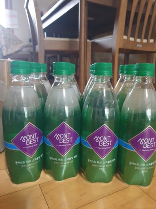 몽베스트 Montbest with Sparkling water Plain 20병 — 5점을 준 리뷰어가 2023년 2월 올린 사용 사진