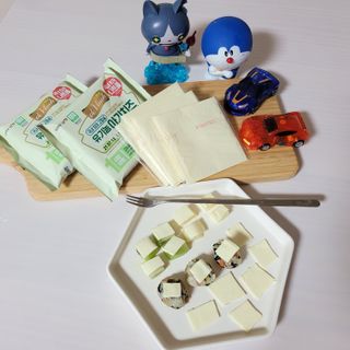 남양유업 드빈치 유기농 아기치즈 1단계 — 5점을 준 리뷰어가 2021년 1월 올린 사용 사진