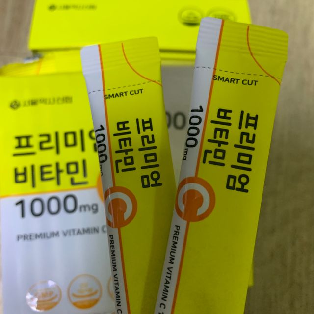 프리미엄 비타민C 1,000mg_2.5g x 50포 리뷰 사진