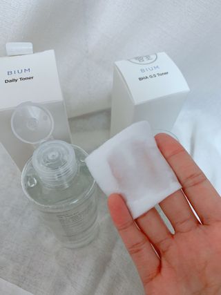 화이트리 비움 데일리 토너, 바하 0.5토너 세트 — 5점을 준 리뷰어가 2021년 3월 올린 사용 사진