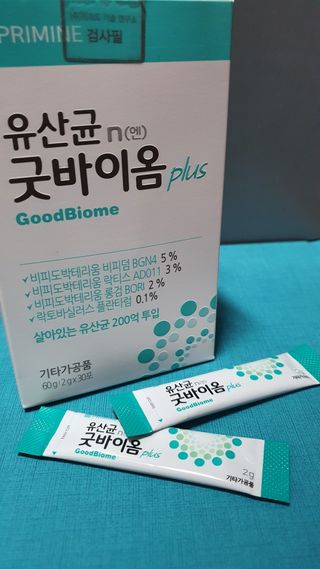 프리마인 유산균 국가지정연구소 선정, 살아있는 생유산균 200억 마리의 힘. 유산균n굿바이옴플러스 — 5점을 준 리뷰어가 2021년 10월 올린 사용 사진