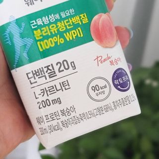 셀렉스스포츠 셀렉스 스포츠 웨이 프로틴 복숭아_ 330ml x 12팩 — 5점을 준 리뷰어가 2021년 7월 올린 사용 사진