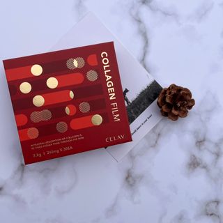 프리마인 귀족의 콜라겐, 92배 흡수율. 럭셔리 프리미엄 셀라브 콜라겐필름 30매 — 5점을 준 리뷰어가 2022년 6월 올린 사용 사진