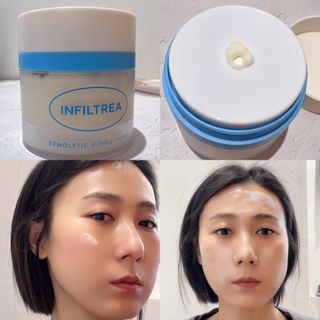 [피드/블로그]인필트레아 세놀리틱 버블 크림 — 5점을 준 리뷰어가 2025년 3월 올린 사용 사진