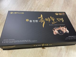 서울약사신협 약사신협_흑마늘진액_70mlx30포 — 5점을 준 리뷰어가 2021년 5월 올린 사용 사진
