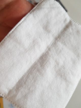디어엘로디 프리미엄 유기농 베이비 솜티슈 40매 3 + 1 PACK — 5점을 준 리뷰어가 2021년 2월 올린 사용 사진