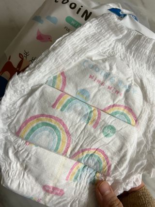 쿠잉 윙윙 풀커버 팬티기저귀 (L/XL/XXL) 1팩 — 5점을 준 리뷰어가 2023년 1월 올린 사용 사진