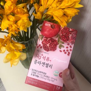 함초록 Rg+ 석류콜라겐젤리 — 5점을 준 리뷰어가 2021년 3월 올린 사용 사진