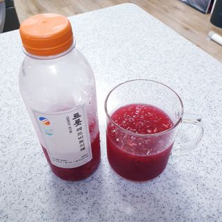 트롯전통식혜 트롯레드비트식혜 1리터 +500리터 — 5점을 준 리뷰어가 2021년 5월 올린 사용 사진