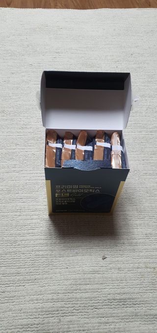서울약사신협_프리미엄포스트바이오틱스골드_5g x 50포 — 5점을 준 리뷰어가 2021년 2월 올린 사용 사진