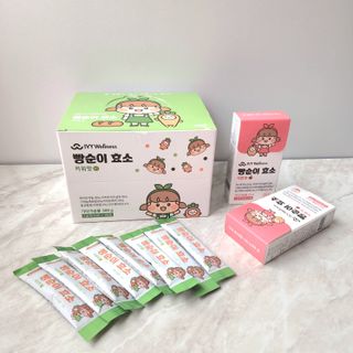 아이비웰니스 빵순이 식탁 위의 필수템! 빵순이 효소 키위맛 100포 + 석류맛 14포 (총 114포) — 5점을 준 리뷰어가 2022년 12월 올린 사용 사진