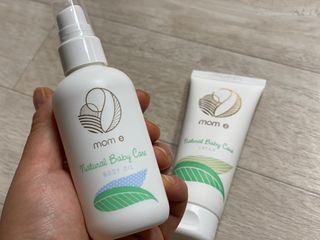 mom e 맘이 내추럴 베이비 케어 크림+바디오일 — 2점을 준 리뷰어가 2021년 1월 올린 사용 사진