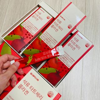 서울약사신협_석류 타트체리 콜라겐_10g x 30포 — 4점을 준 리뷰어가 2021년 7월 올린 사용 사진