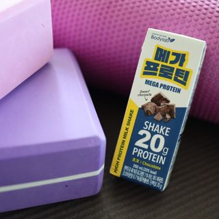 바디랩 프로틴음료 단백질쉐이크 메가프로틴 — 4.5점을 준 리뷰어가 2022년 4월 올린 사용 사진