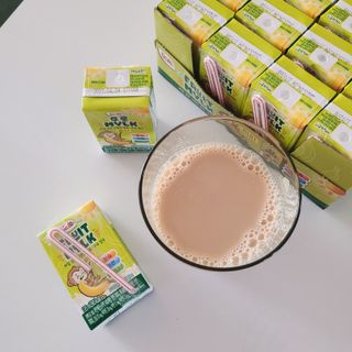 돌 Dole 후룻Mylk 바나나 135ml X32입 X1박스 — 5점을 준 리뷰어가 2022년 10월 올린 사용 사진