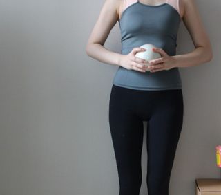 트라택 쿠셔닝 웨이트볼 0.5kg + 1kg SET — 5점을 준 리뷰어가 2022년 5월 올린 사용 사진
