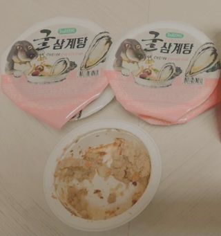 도레파스 굴삼계탕 - 강아지용 — 5점을 준 리뷰어가 2021년 3월 올린 사용 사진