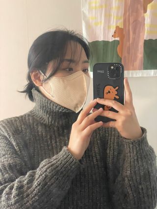 Ciior 씨오르 브이핏 마스크 — 5점을 준 리뷰어가 2022년 12월 올린 사용 사진