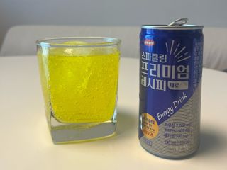 한미사이언스 [한미] 스파클링 프리미엄 레시피 (카페인, 제로카페인 2종)각5개총10개제공 — 5점을 준 리뷰어가 2025년 1월 올린 사용 사진