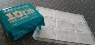 아베크 펫 와이드 프리미엄 대형 애견 강아지 배변 패드 30매 1팩 80g — 5점을 준 리뷰어가 2021년 7월 올린 사용 사진