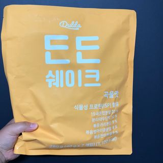 [덜다] 든든 식물성 단백질 쉐이크 40g X 7입 (곡물/딸기) — 5점을 준 리뷰어가 2023년 8월 올린 사용 사진