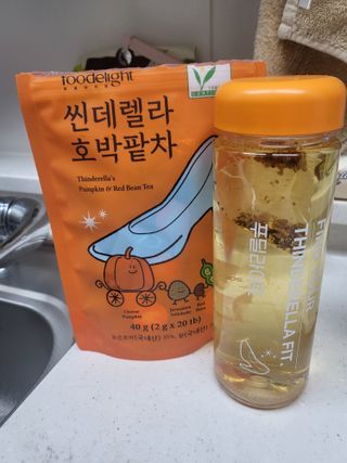 FREE [푸딜라이트] 씬데렐라 호박팥차 하루 한 잔으로 가볍게, 구수한 풍미 가득 호박차 — 5점을 준 리뷰어가 2023년 12월 올린 사용 사진