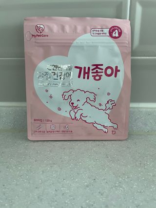 My Pet Care 천연단백질 관절건강에 개좋아 — 5점을 준 리뷰어가 2021년 1월 올린 사용 사진