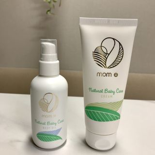 mom e 맘이 내추럴 베이비 케어 크림+바디오일 — 4점을 준 리뷰어가 2021년 1월 올린 사용 사진