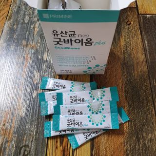 프리마인 유산균 국가지정연구소 선정, 살아있는 생유산균 200억 마리의 힘. 유산균n굿바이옴플러스 — 5점을 준 리뷰어가 2021년 9월 올린 사용 사진