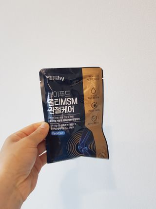 [브이푸드] 옵티MSM 관절케어 (70ml x30포) — 4점을 준 리뷰어가 2022년 6월 올린 사용 사진
