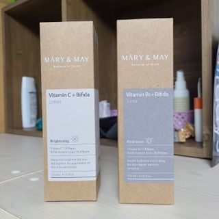 마리엔메이 비타민C 비피다 로션 + 비타민 B5 비피타 토너 — 5점을 준 리뷰어가 2021년 8월 올린 사용 사진