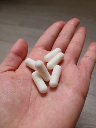 메디타민 인체유래 비피더스 포스트 프로바이오틱스 — 5점을 준 리뷰어가 2021년 8월 올린 사용 사진