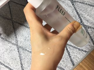 플리프 시카-알로에 앰플 토너 200ML — 4점을 준 리뷰어가 2021년 1월 올린 사용 사진