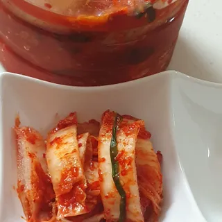 셰프애찬 알배기 겉절이 김치 1kg — 5점을 준 리뷰어가 2022년 11월 올린 사용 사진