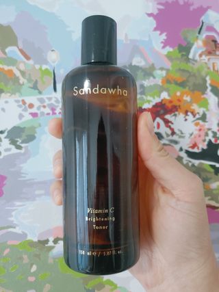 스킨큐어 산다화 비타민c 화이트닝 토너 150ml — 5점을 준 리뷰어가 2021년 12월 올린 사용 사진