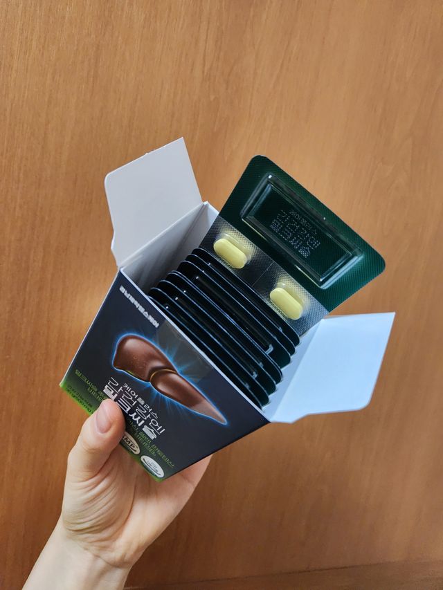 [경남제약헬스케어] 케어플러스 간건강엔 밀크씨슬 500mg 60정/2개월분/비타민B 5종+세레늄 리뷰 사진