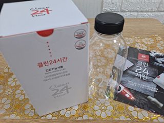 클린24시간 1BOX(5포) + 전용보틀(500ml) — 5점을 준 리뷰어가 2022년 9월 올린 사용 사진