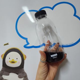 클린24시간 1BOX(5포) + 전용보틀(500ml) — 5점을 준 리뷰어가 2022년 10월 올린 사용 사진