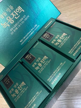 광동생활건강 광동 명품 녹용진액 50mL x 30포 — 5점을 준 리뷰어가 2023년 4월 올린 사용 사진