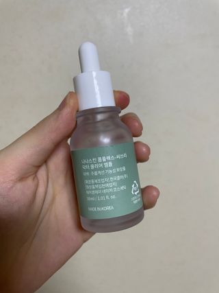 나나스킨 콤플렉스씨쓰리닥터클리어앰플 — 5점을 준 리뷰어가 2021년 5월 올린 사용 사진