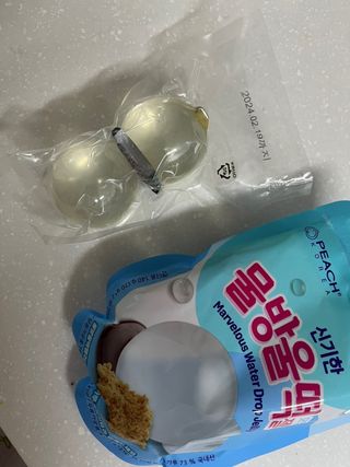 (주) 피치코리아 신기한 물방울떡 젤리 x2개입 — 5점을 준 리뷰어가 2023년 5월 올린 사용 사진