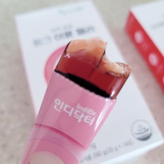 인디닥터 면역 생생 핑크 이뮨 젤리 + 타이탄 BCAA 프로틴 젤리스틱 — 5점을 준 리뷰어가 2022년 3월 올린 사용 사진
