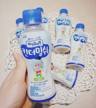 남양유업 [ 아인슈타인 ] 머리가 마시는 아인슈타인 킨더밀쉬 — 5점을 준 리뷰어가 2020년 12월 올린 사용 사진