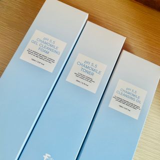 페브유 / FABYOU 페브유 pH5.5 캐모마일 젤 클렌징 폼 + 클렌징 오일 + 토너 3종 세트 — 5점을 준 리뷰어가 2021년 7월 올린 사용 사진