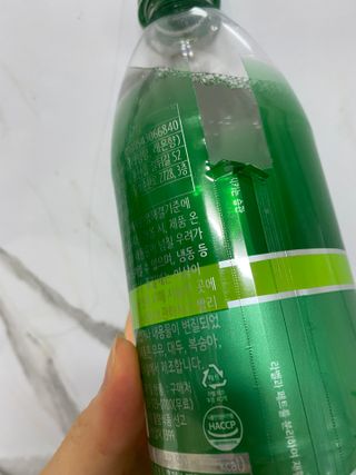 몽베스트 Montbest with Sparkling water Lime20병 — 5점을 준 리뷰어가 2021년 10월 올린 사용 사진