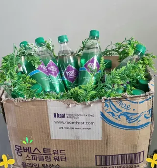 몽베스트 Montbest with Sparkling water Plain 20병 — 5점을 준 리뷰어가 2022년 7월 올린 사용 사진