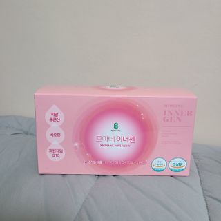 [모마네] 이너뷰티 히알루론산 비오틴 코큐텐 저분자피쉬콜라겐 - 3 g 30포 ★석류맛 — 4점을 준 리뷰어가 2021년 12월 올린 사용 사진