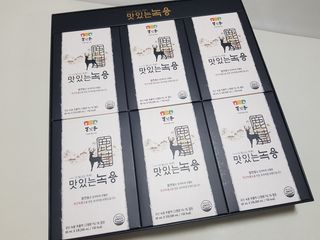 [몸엔용] 과일을 넣어 국산녹용을 맛있게 60ml x 30포 — 5점을 준 리뷰어가 2021년 6월 올린 사용 사진