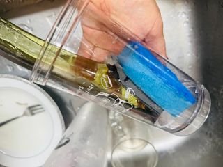 3M 디쉬원드 손잡이형 수세미 클럽팩 1핸들+8리필 — 5점을 준 리뷰어가 2023년 7월 올린 사용 사진